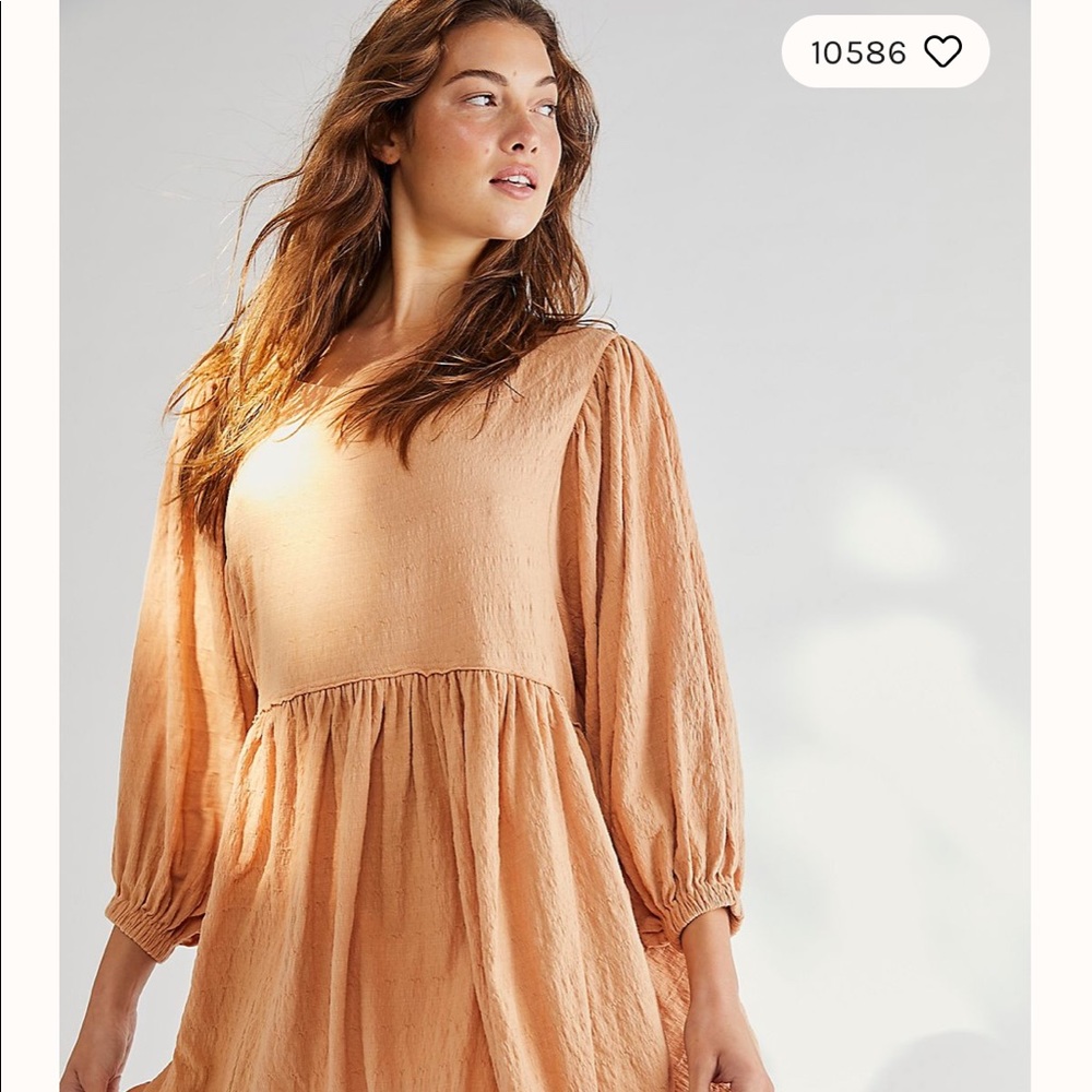 Free people get obsessed babydoll dress
